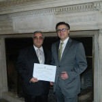 Victor Lorin Purcarea et Stefan Tinca (Ambassadeur de la Roumanie en Belgique)