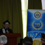 The acceptance speech “Lectio Prima” given by Professor Eliot SOREL