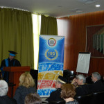 Mihnea COSTOIU, reading the Laudatio