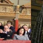 World famous Soprano Mariana Nicolesco, at the Romanian Athenaeum , December 28, 2014, Festive Christmas & New Year Concert of Bucharest Doctor's Orchestra